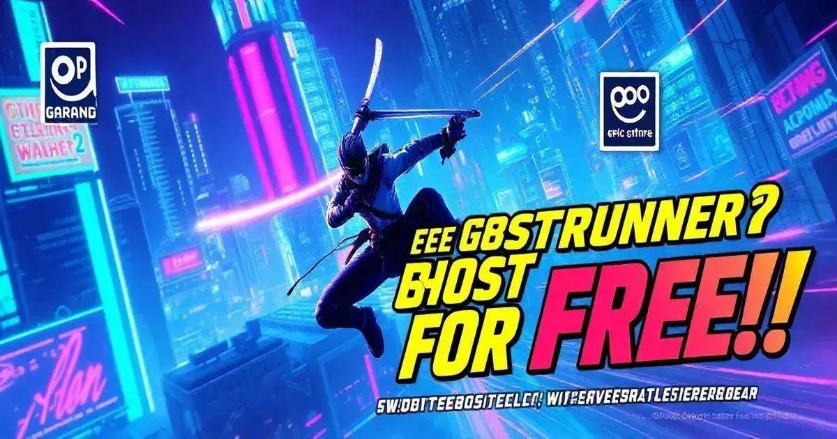 Alerta: Ghostrunner 2 Grátis na Epic Games Store