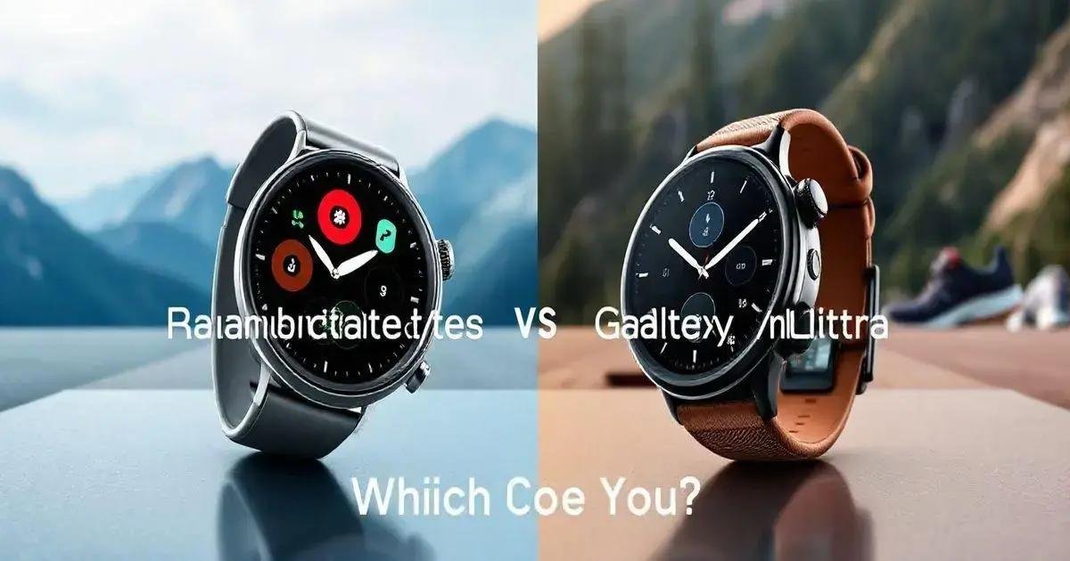 Apple Watch Ultra vs Galaxy Watch Ultra: Qual Escolher?