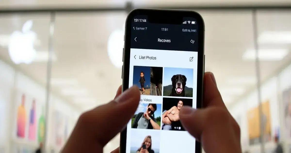 Como Recuperar Fotos e Vídeos Apagados do iPhone de Forma Simples