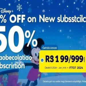 Disney+ Oferece Desconto de 50% em Assinaturas