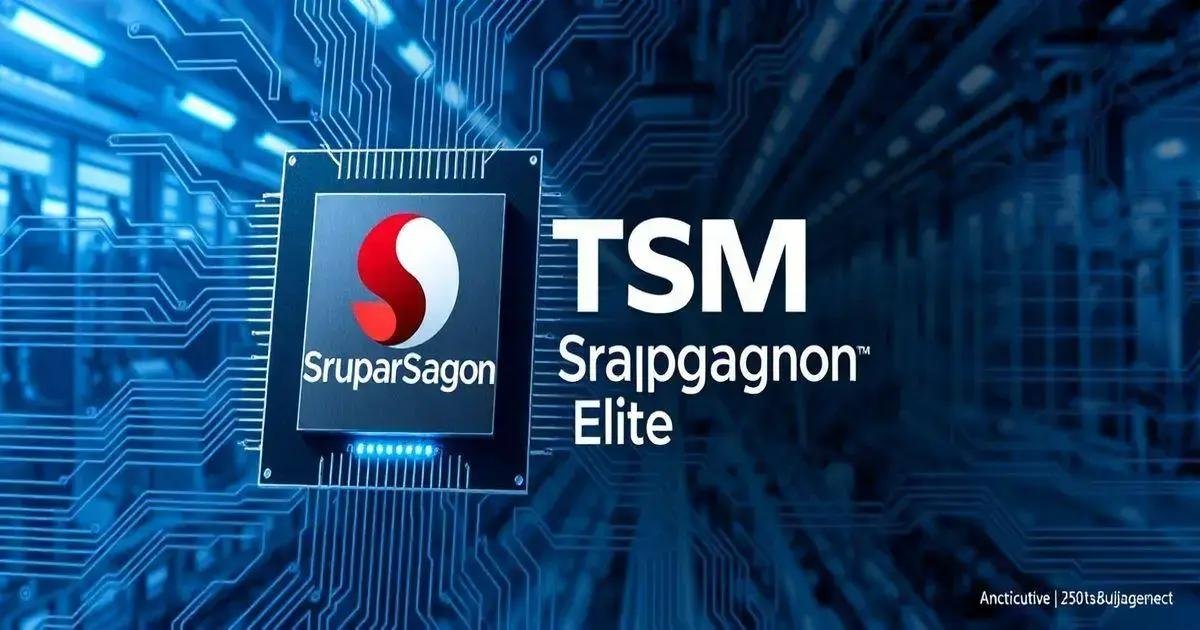 Exclusividade da TSMC na Fabricação do Snapdragon 8 Elite Gen 2