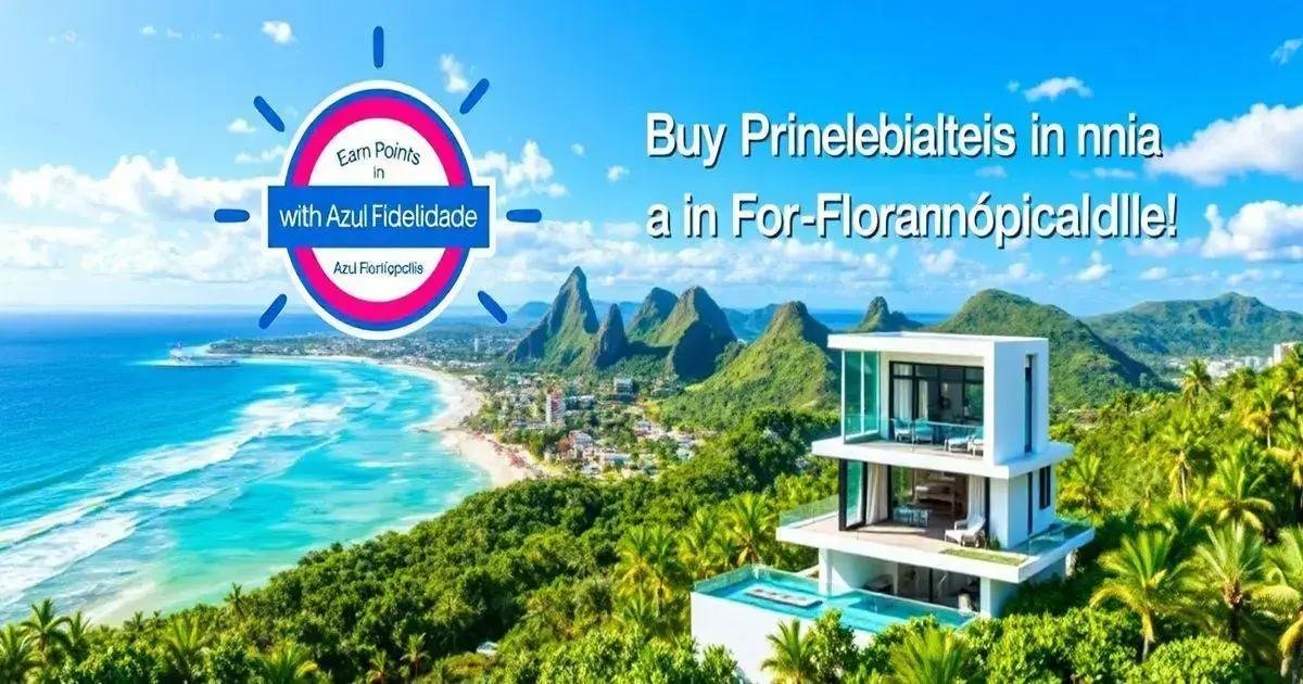 Ganhe Pontos no Azul Fidelidade ao Comprar Imóveis em Florianópolis