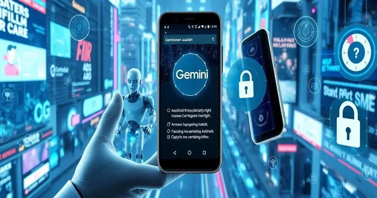 Gemini se consolida e vira assistente no Android