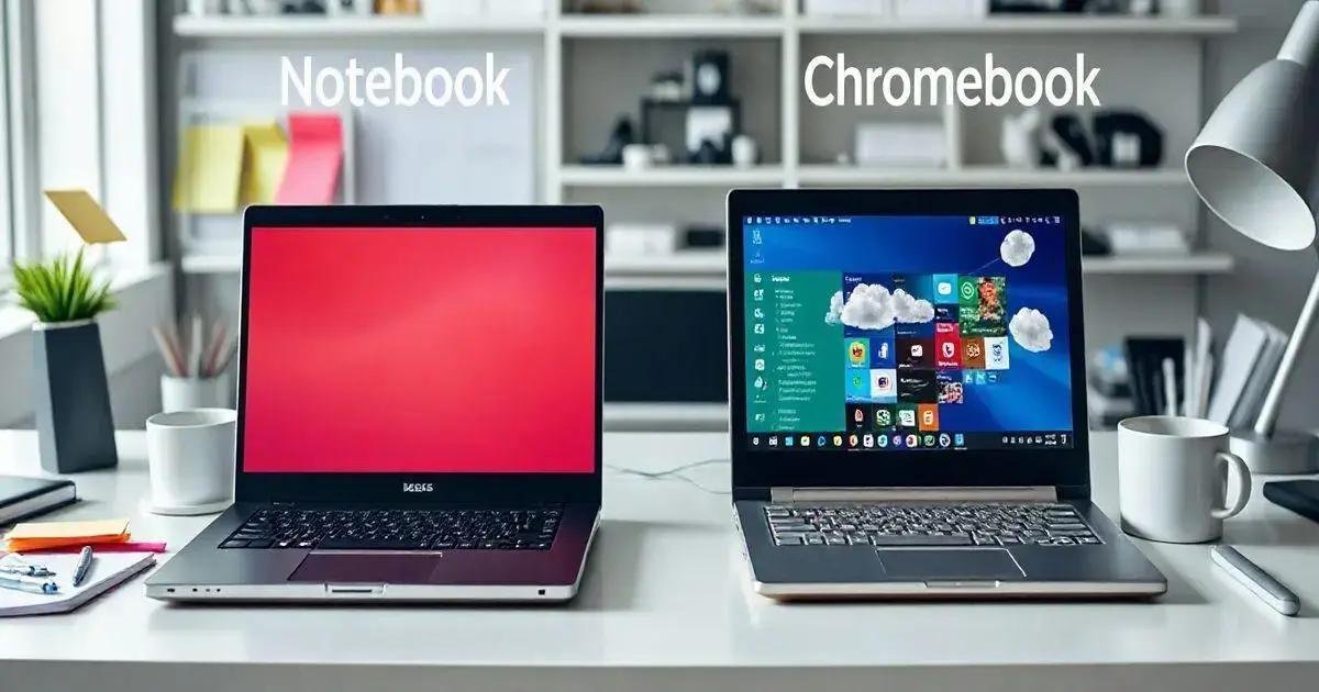 Notebook ou Chromebook: 5 Vantagens para Escolher Certo