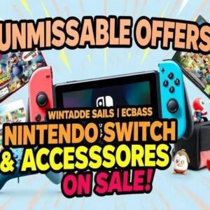 Ofertas Imperdíveis: Nintendo Switch e Acessórios em Promoção