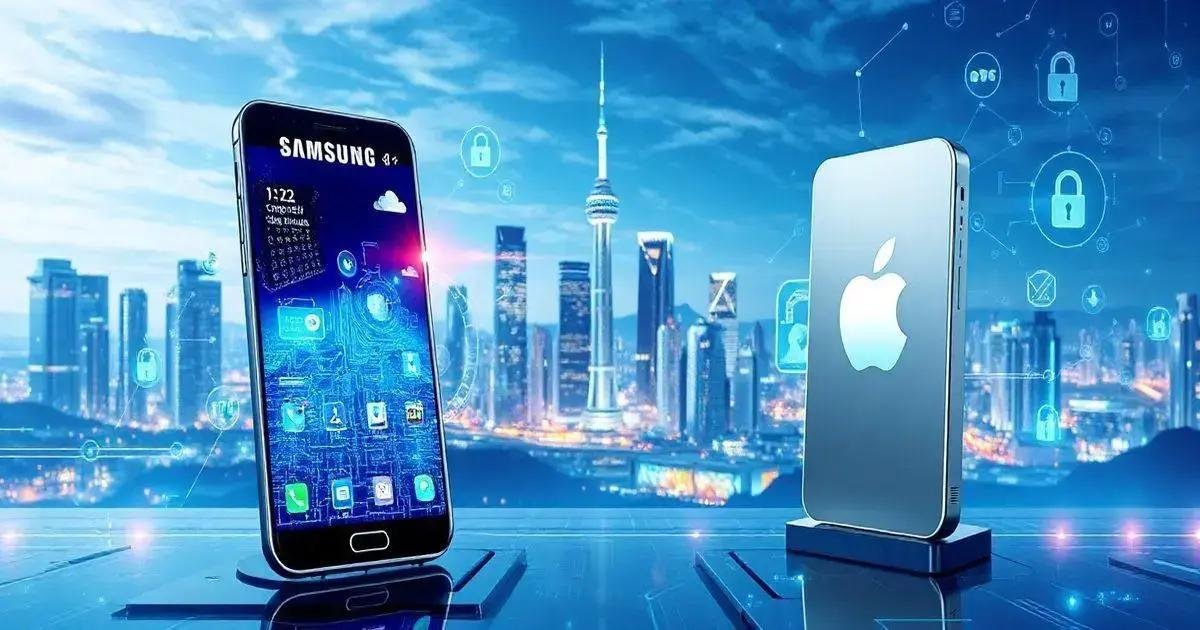 Samsung e Apple colocam IA em seus aparelhos