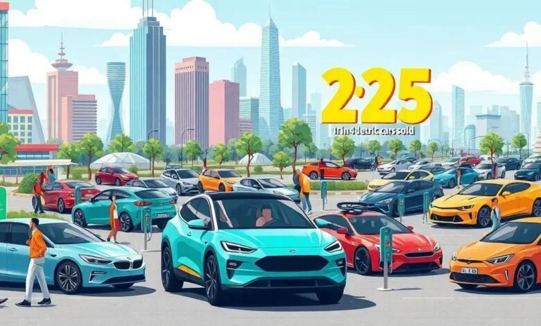 1 em cada 4 Carros Elétricos Vendidos em 2025