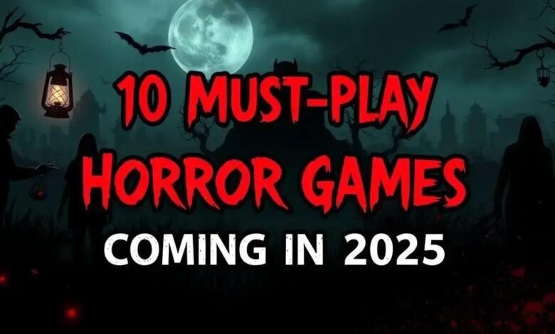 10 Jogos de Terror Imperdíveis que Chegam em 2025
