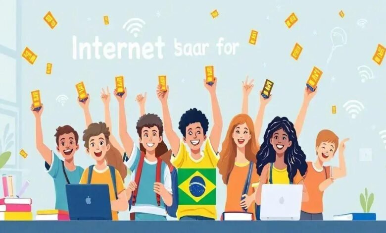 159 Mil Chips do Programa Internet Brasil para Estudantes