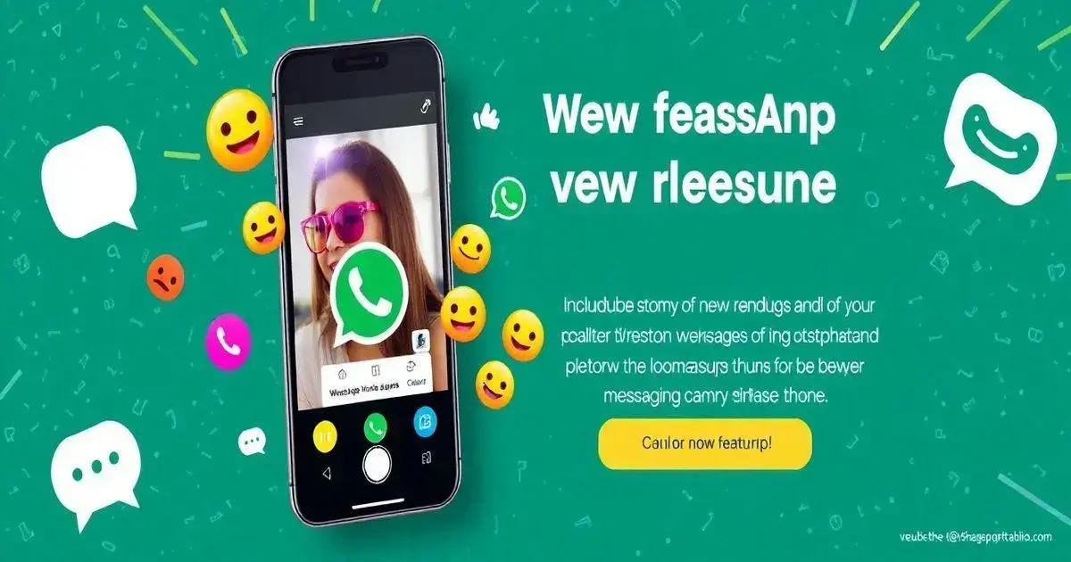 5 Novos Recursos do WhatsApp: Efeitos e Reações Rápidas