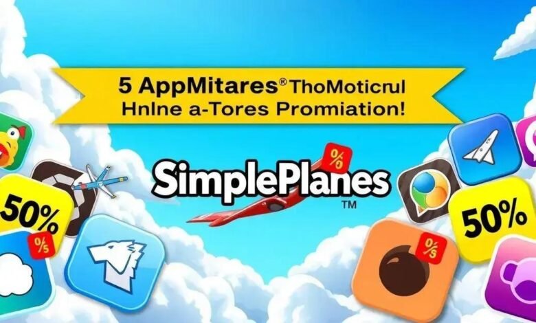 5 Promoções na App Store: SimplePlanes e Mais Ofertas Imperdíveis