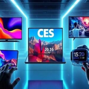 5 Telas Inovadoras da CES 2025 que Você Precisa Conhecer