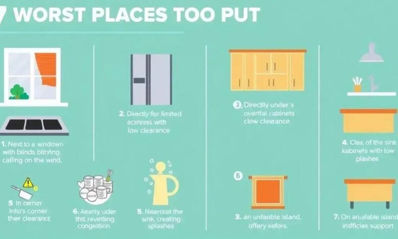 7 Piores Lugares para Colocar o Cooktop na Cozinha