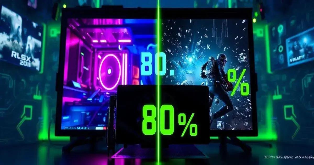 80% dos Usuários RTX Utilizam DLSS: Descubra o Motivo