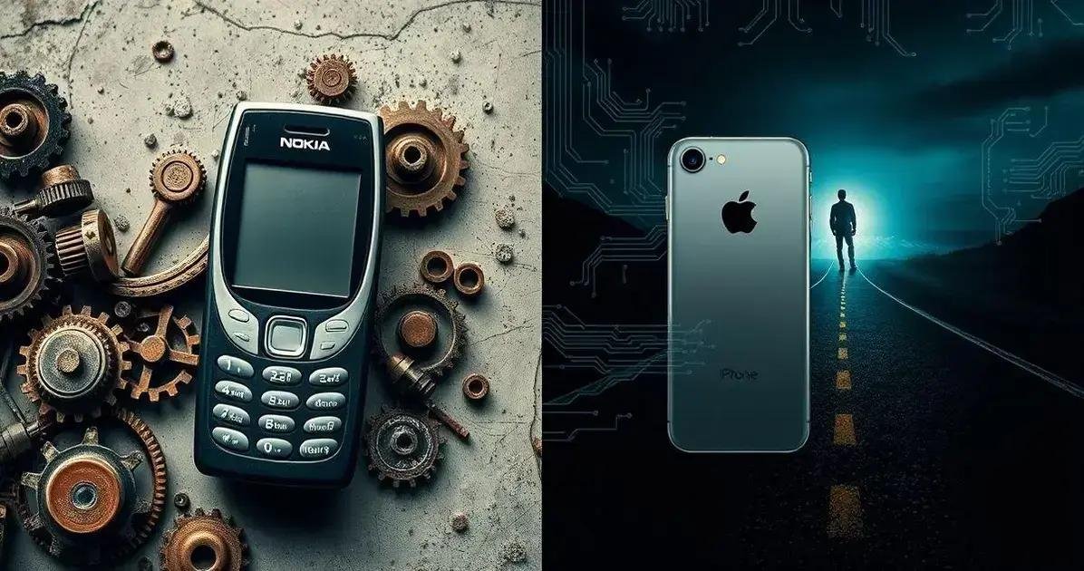 A Reação da Nokia ao Lançamento do iPhone