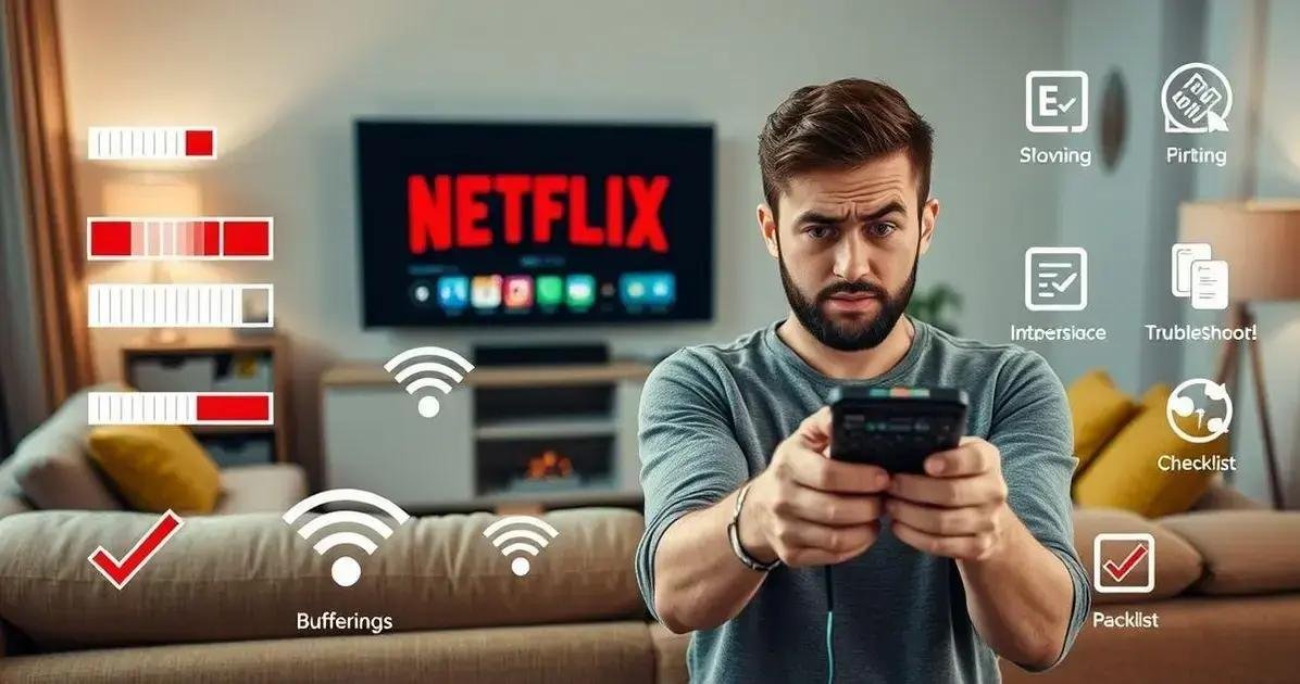 Altere a conexão de rede para evitar travamentos na Netflix