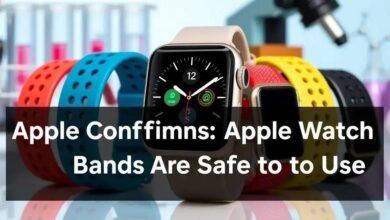 Apple Garante: Pulseiras do Apple Watch São Seguras para Uso