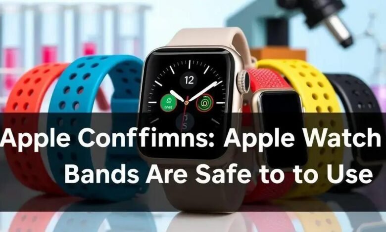 Apple Garante: Pulseiras do Apple Watch São Seguras para Uso