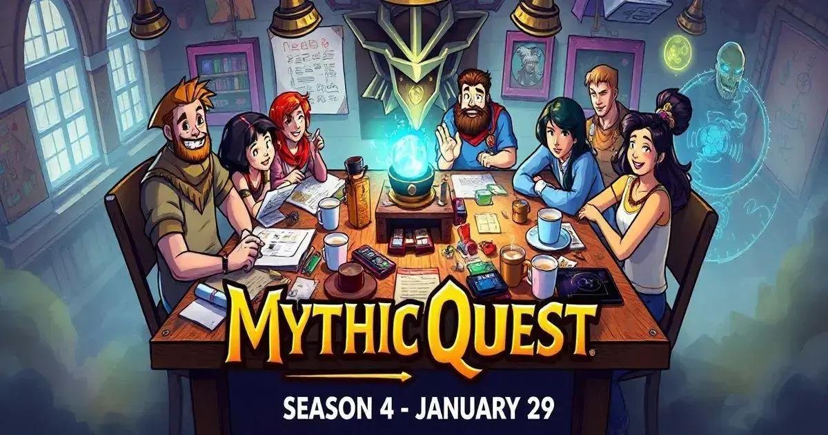 Apple TV+ Lança Trailer da 4ª Temporada de Mythic Quest