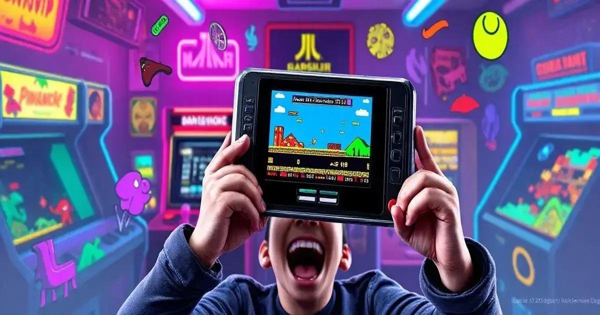 Atari Lança seu Primeiro Console Portátil: Gamestation Go