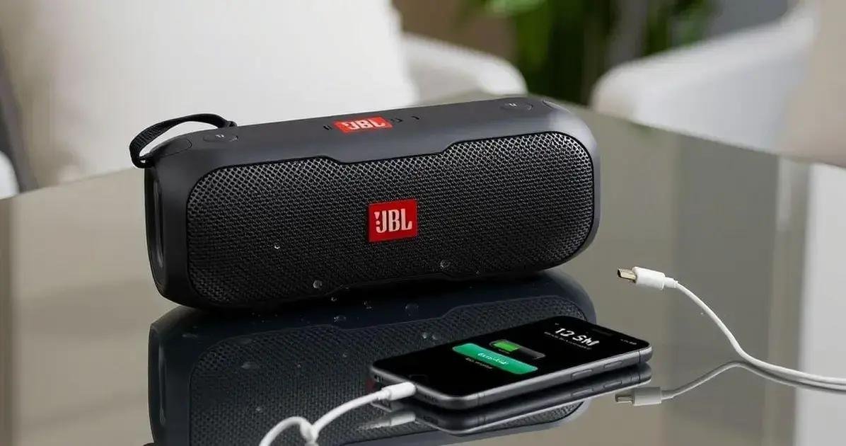 Características da JBL CHARGE 5