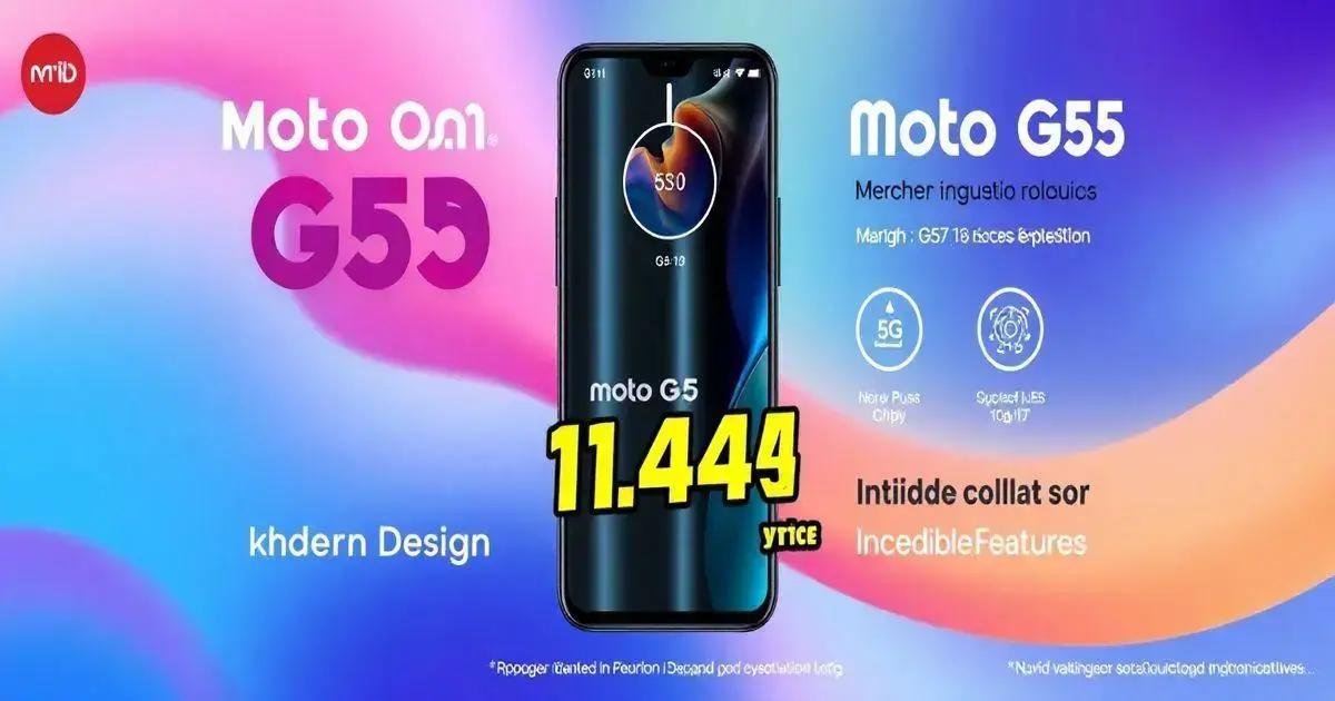 Características do Moto G55 5G