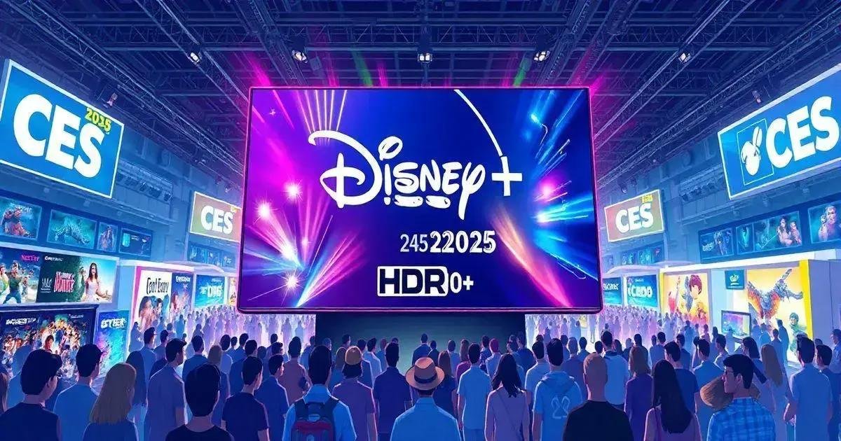 CES 2025: Disney+ Adota HDR10+ para Vídeos