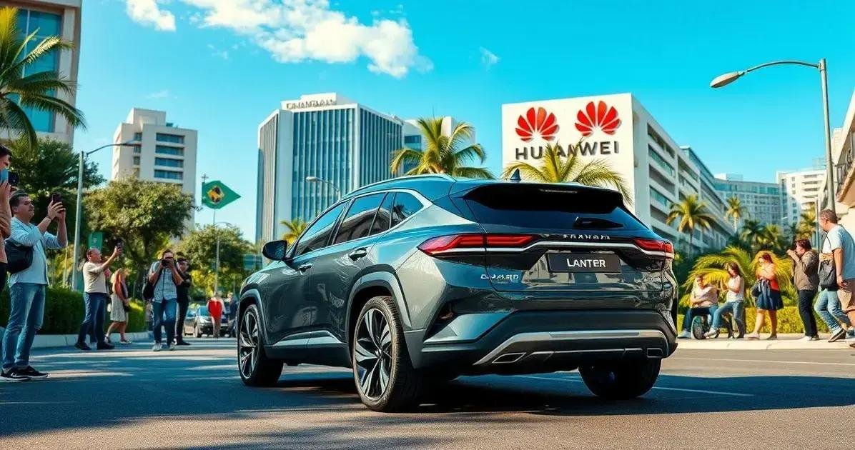 Changan Avatr 11: O Novo SUV Elétrico da Huawei no Brasil