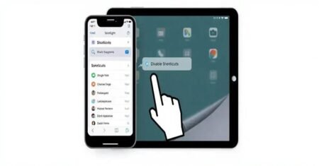 Como Desativar Atalhos no Spotlight do iPhone e iPad