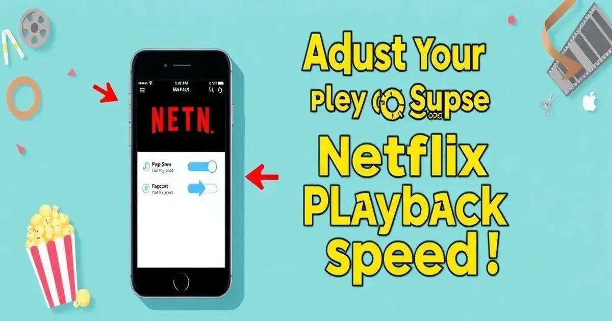 Como mudar a velocidade na Netflix pelo iPhone/iPad