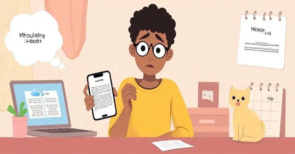 Como Resolver Problemas com os Termos do iCloud no iPhone