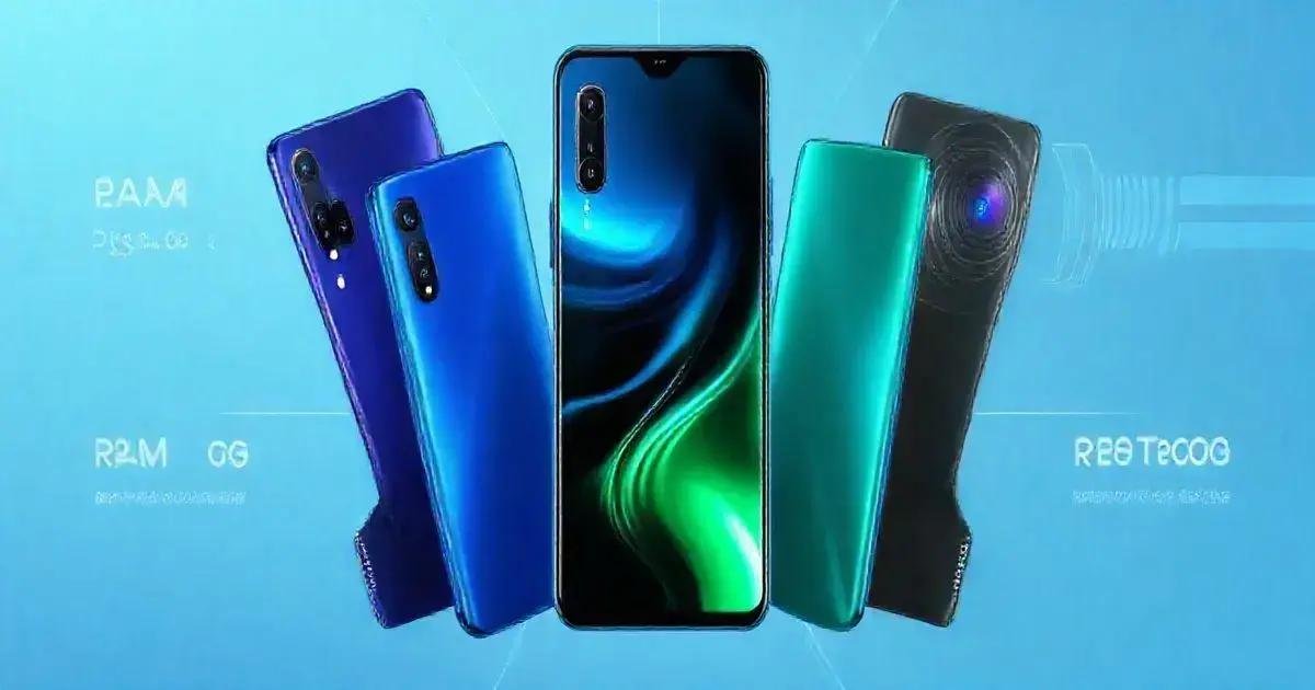 Cores do Realme P3X 5G