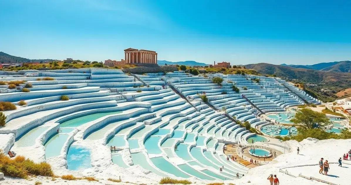 Descubra o Castelo de Algodão: Piscinas e Ruínas na Turquia