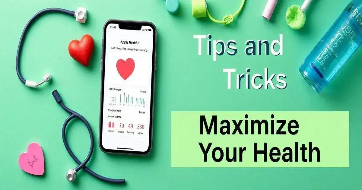 Dominando o App Saúde da Apple: Dicas e Truques