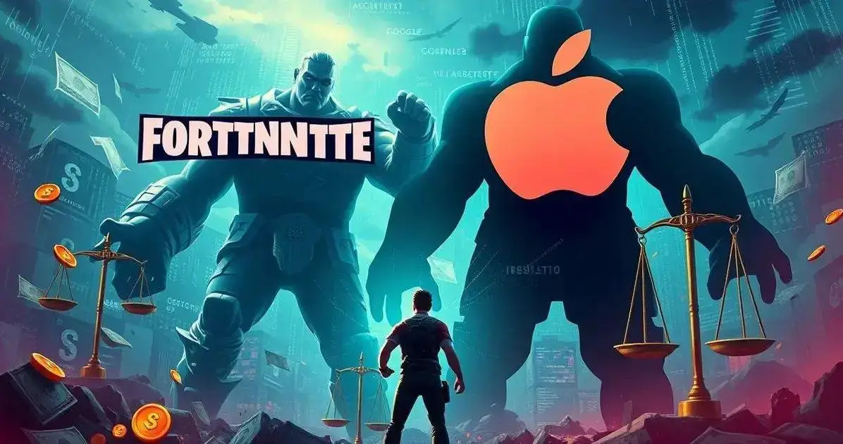 Epic Games Pode Investir Bilhões em Disputa com Google e Apple