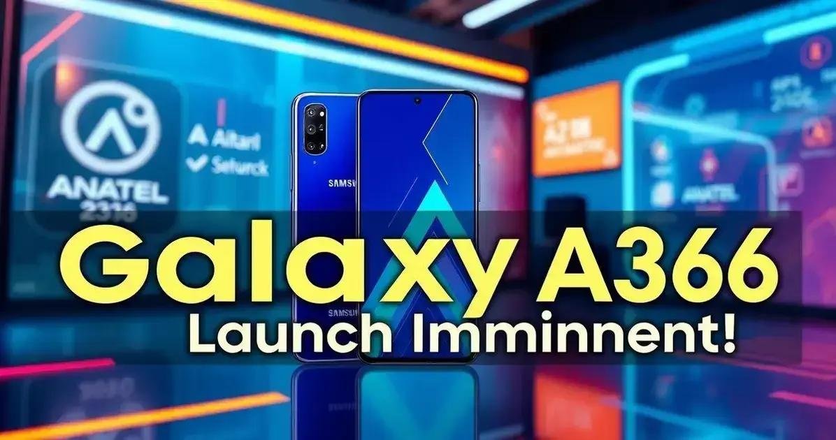 Galaxy A36: Homologação na Anatel e Lançamento Imminente