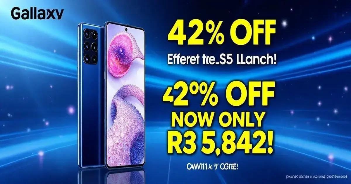 Galaxy S24 Ultra: 42% de desconto antes do S25