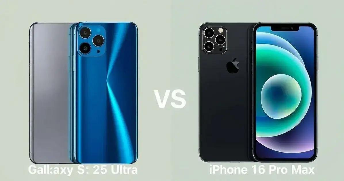 Galaxy S25 ULTRA vs iPhone 16 Pro Max: Qual é o Melhor?