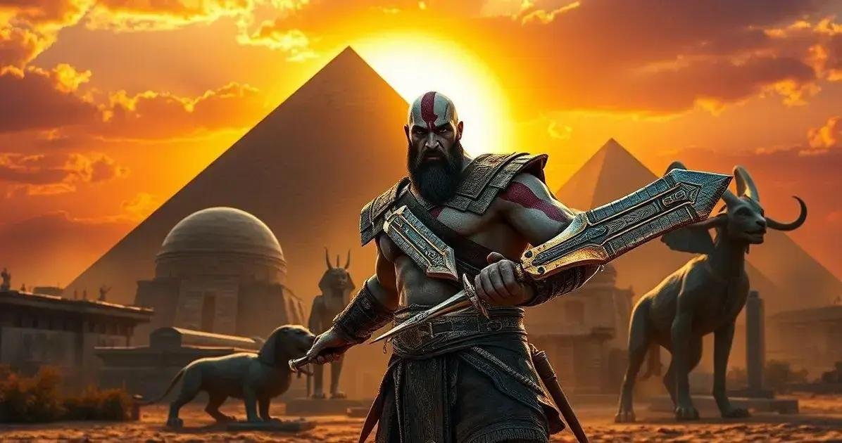 God of War: O Novo Jogo com Mitologia Egípcia Revelado