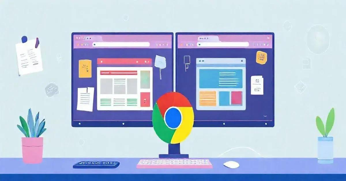 Google Chrome: Novo Recurso de Tela Dividida em Breve