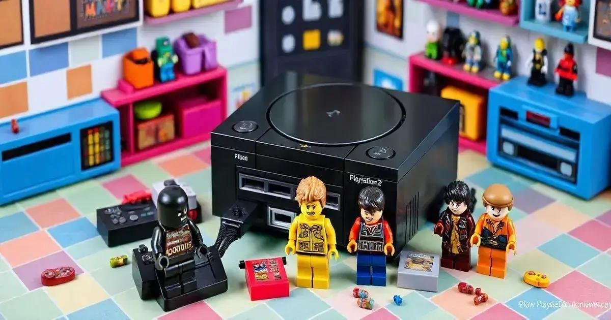 História de Colaborações entre LEGO e PlayStation