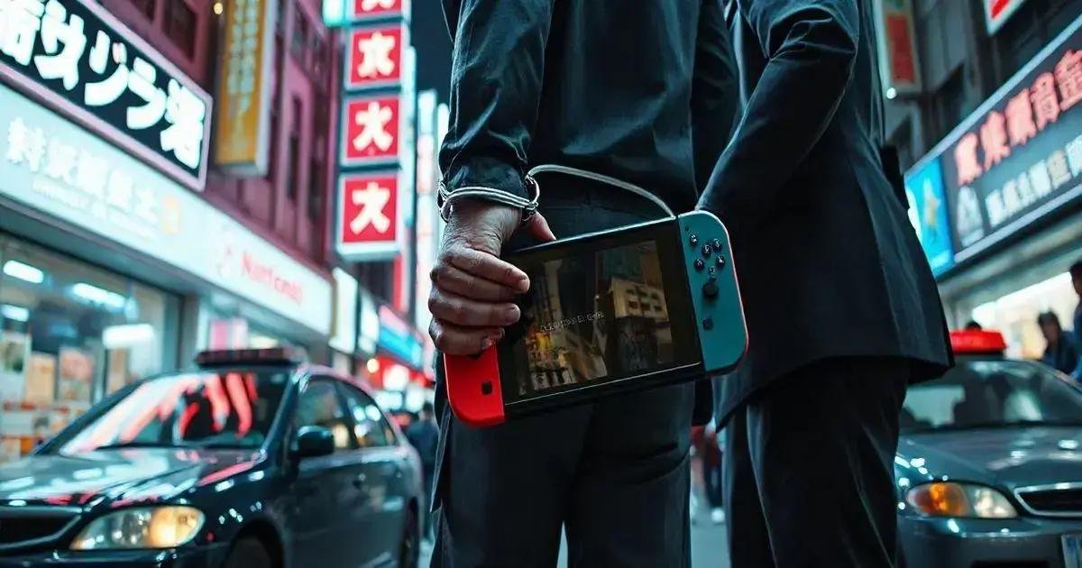 Homem é preso no Japão por vender Nintendo Switch modificado