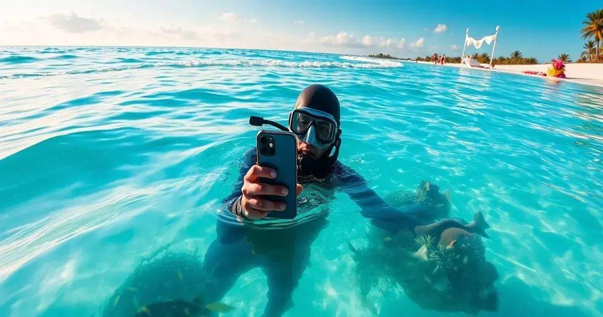 iPhone 15 Pro Max Resgatado Após 4 Dias Perdido no Mar