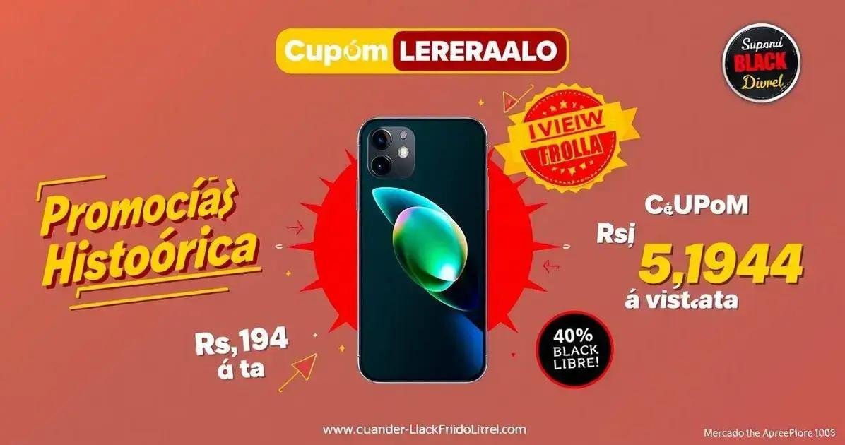 iPhone 16: Promoção Histórica com Cupom no Mercado Livre