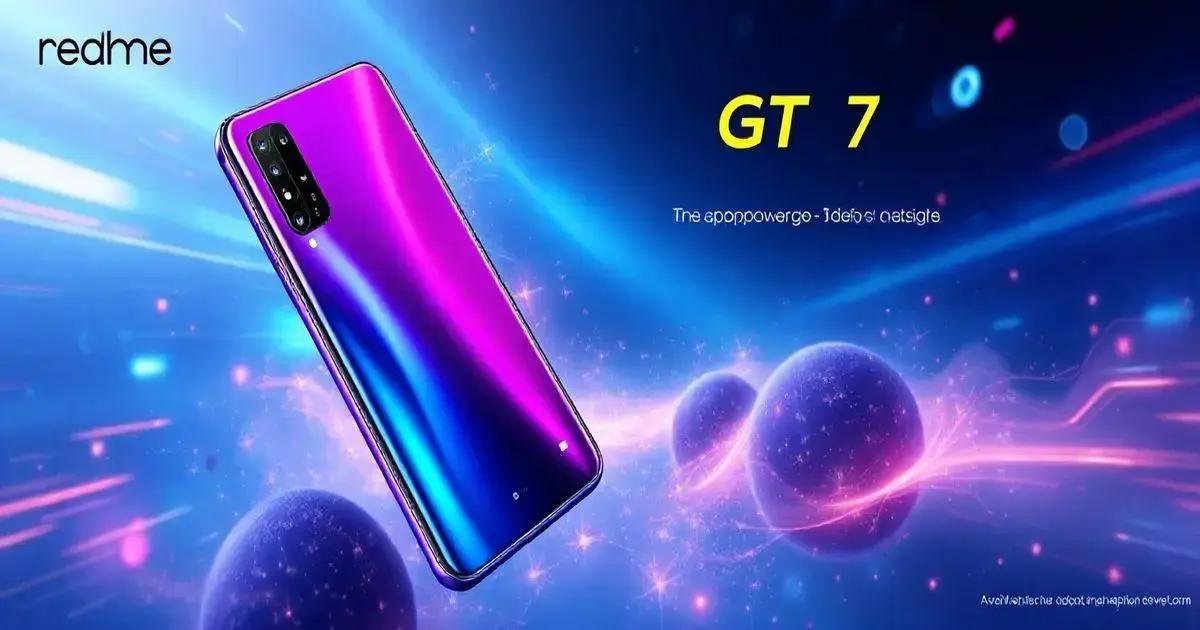 Lançamento e Preço do Realme GT 7