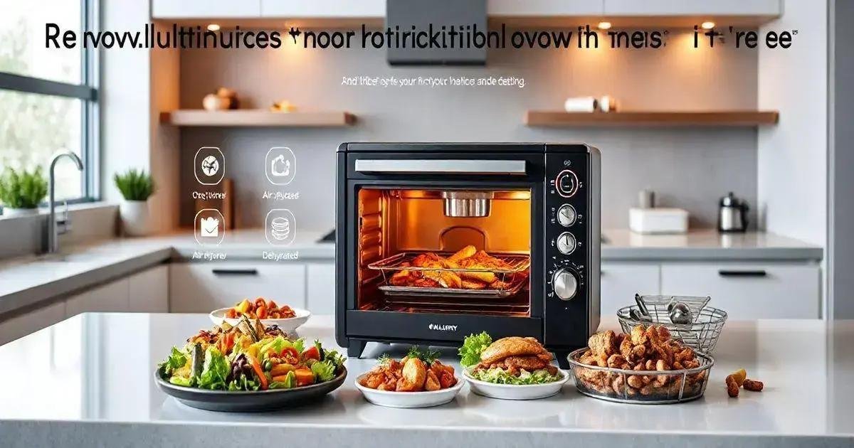 Mallory Lança Forno Multifuncional: Revolucione Sua Cozinha