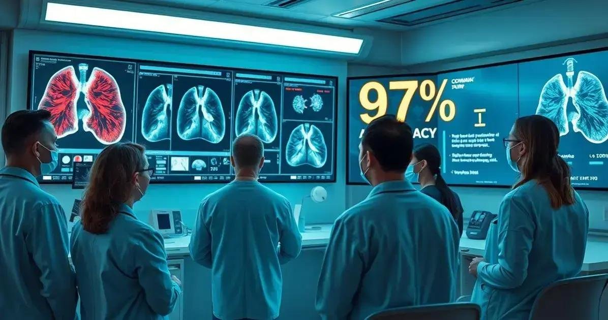 Nova IA: 97% de Precisão na Diagnóstico de Pneumonia e Covid-19