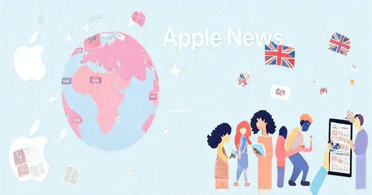 Novidades no Apple News para o Reino Unido