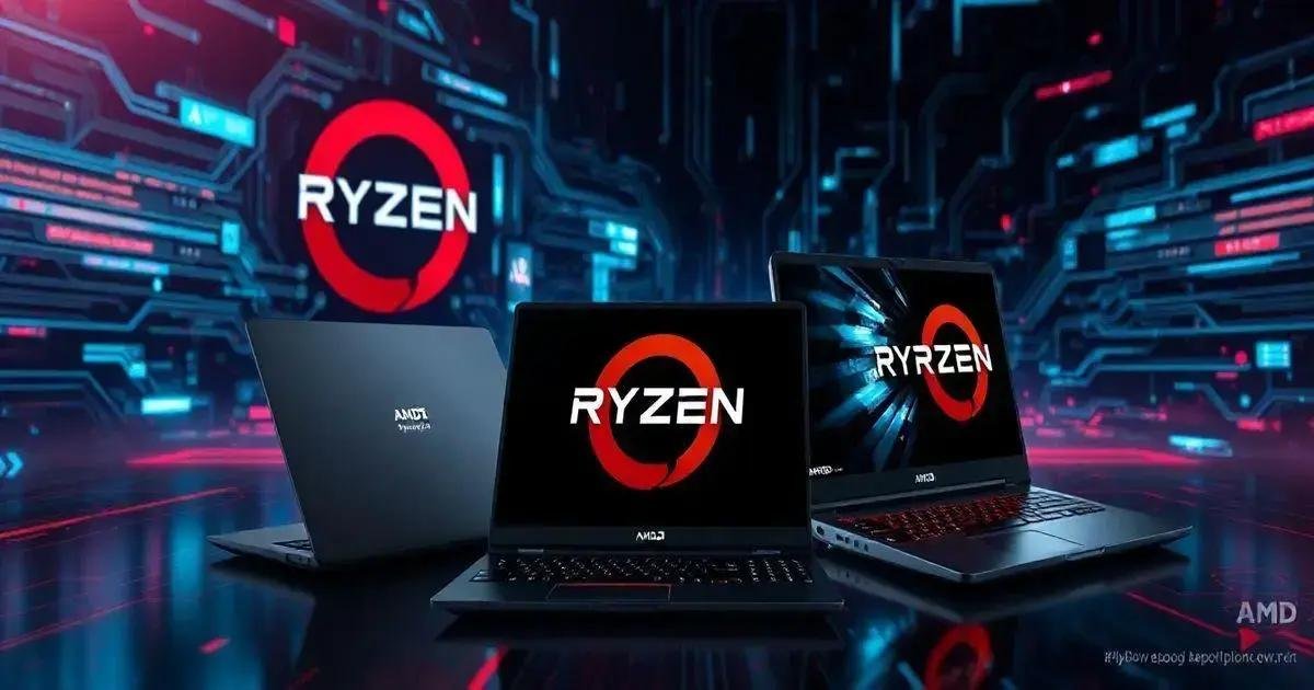 Novos Chips Ryzen AI para Notebooks