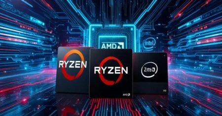 Novos Chips Ryzen da AMD: A Revolução Contra a Intel